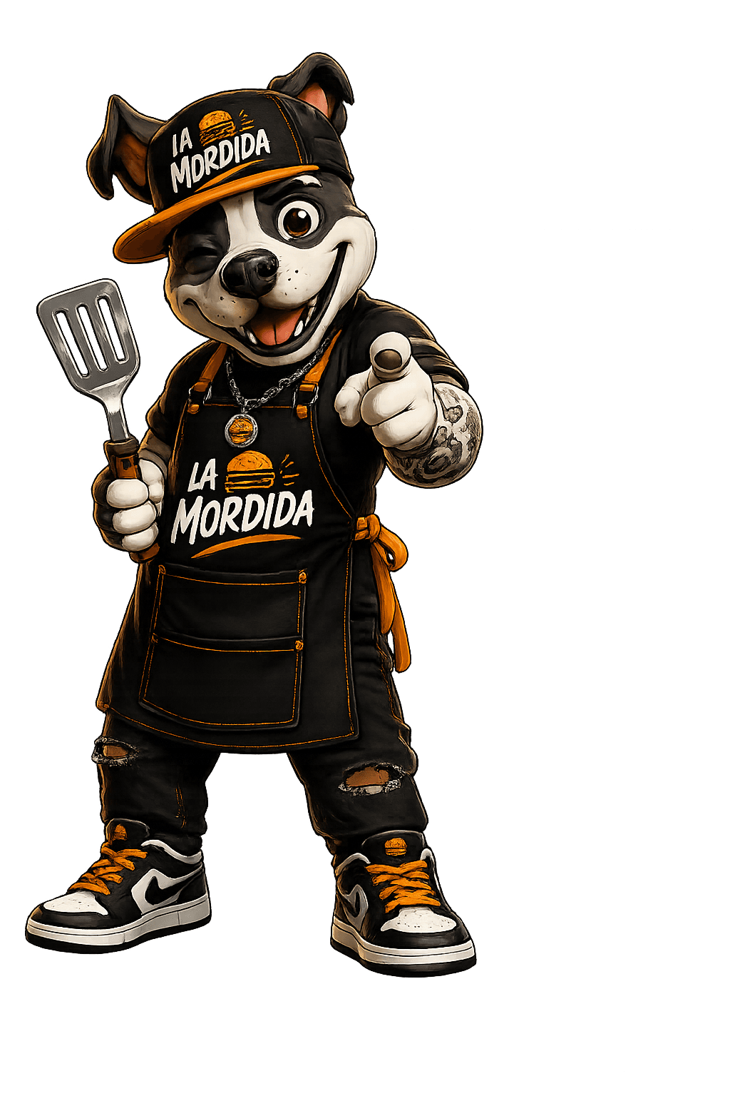 Mordi, la mascota de La Mordida